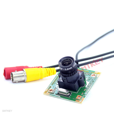 SMTKEY-cámara analógica CMOS a Color 700TVL, lente HD de 3,6mm, módulo PCB, cámara de seguridad CCTV, cámara de Monitor DIY ► Foto 1/6