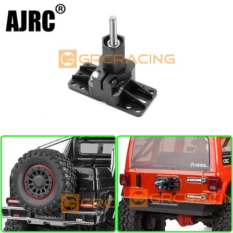 Universal repuestos soporte para rueda adecuado para 1/10 RC coche TRAXXAS TRX4 TRX6 g63 AXIAL SCX10 D90 D110 RC4WD fijo soporte para rueda ► Foto 1/6