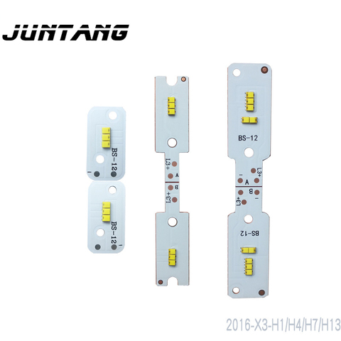 2 uds del coche de alta potencia lámpara LED con cuentas de luz blanca X3 H1 / H4 / H7 / H13 etiqueta engomada 2016 perlas de la lámpara 15 W lámparas de luz especial + Junta ► Foto 1/6