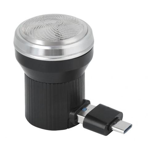 Mini teléfono inteligente portátil, afeitadora USB, herramienta de afeitar con adaptador para hombres, regalo ► Foto 1/6