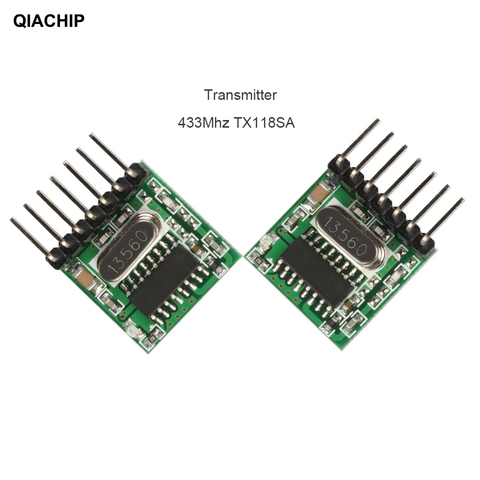 2 unids/lote 433MHz Universal interruptor de Control remoto inalámbrico RF transmisor de aprendizaje de código 1527 Módulo de codificación para Arduino DIY ► Foto 1/6