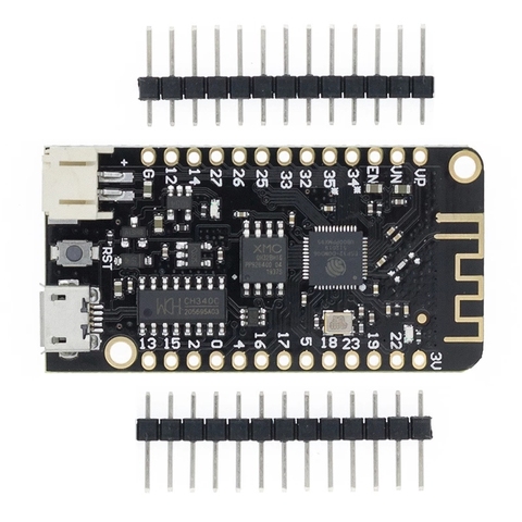 LOLIN32-antena de placa de desarrollo de Bluetooth Wifi, tarjeta Micro USB, interfaz de batería de litio, ESP32 ESP-32 REV1 CH340 CH340G ► Foto 1/6