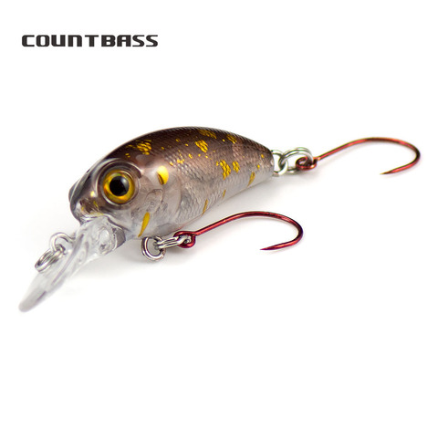 1pc, cebo de manivela señuelos duros plásticos 32mm, cebos de pesca de salmón, Crankbait, Wobblers, señuelo de peces de agua dulce ► Foto 1/6