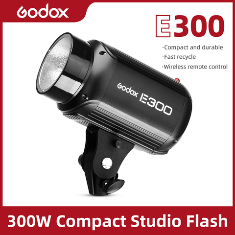 Godox E300 300W estudio de fotografía luz estroboscópica lámpara Flash para fotografía de Flash de estudio ► Foto 1/6