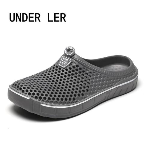 Sandalias de verano para deportes de playa para hombre y mujer, zapatos antideslizantes, zuecos, Crocs, D006, 2022 ► Foto 1/6