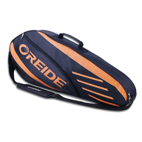 Bolsa de bádminton impermeable, mochila de tenis de gran capacidad para 3-6 raquetas, accesorios deportivos ligeros de un solo hombro ► Foto 1/6