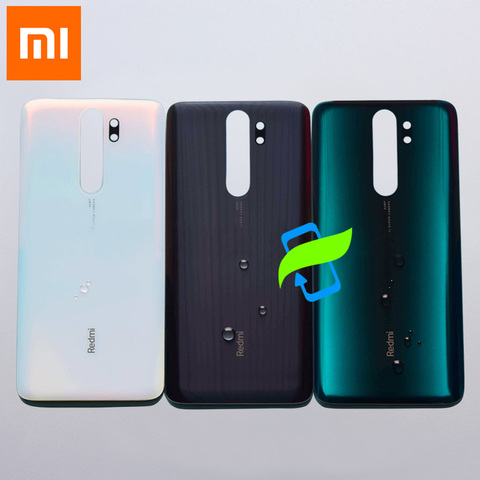 Original para Xiaomi Redmi Note 8 Pro cubierta trasera de la batería carcasa trasera de cristal funda para Redmi Note8 Pro cubierta trasera de la puerta ► Foto 1/2