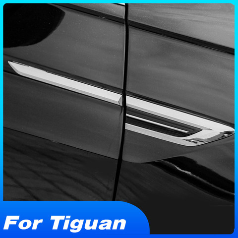 Vtear para VW Tiguan MK2 2022-2017 ACCESORIOS 4 motion emblema Original de la puerta logotipo lateral ABS etiqueta Exterior Trim estilo de coche ► Foto 1/6