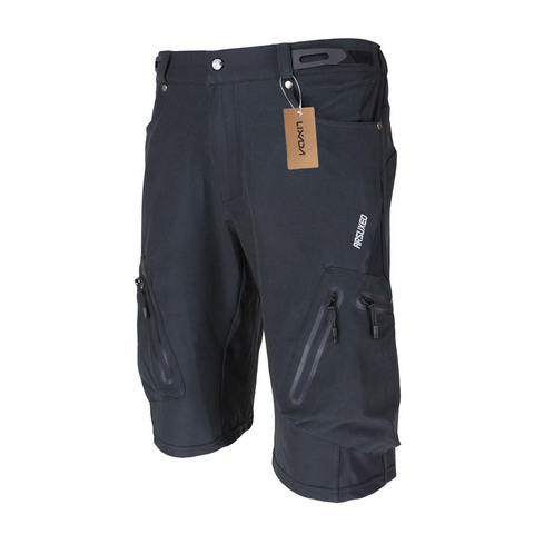 Lixada de los hombres pantalones cortos para bicicleta de montaña ciclismo Shorts transpirable Loose Fit para deportes al aire libre correr MTB bicicleta Shorts Pantalones ► Foto 1/6