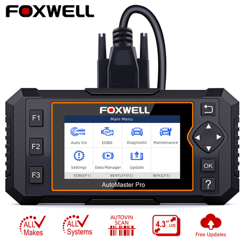 Foxwell-escáner automotriz NT624 Elite OBD2, lector de código completo de sistema automotriz EPB, reinicio de aceite, OBD 2, herramienta de diagnóstico de coche ► Foto 1/6