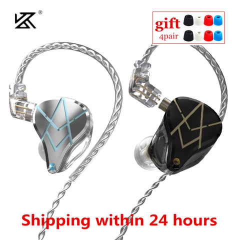 KZ-auriculares ASX 20BA con armadura equilibrada, dispositivo deportivo con cancelación de ruido, para videojuegos, KZ, ASF, ZSX, C10 PRO, AS16, AS12, CA16 ► Foto 1/6