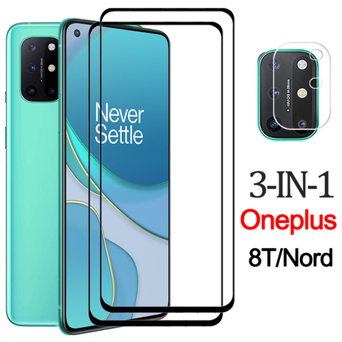 Protector pantalla Oneplus 8T ,vidrio templado oneplus 8t cristal templado oneplus8t screen protector one plus 8t oneplus nord cámara de protector pantalla oneplus 8 t oneplus 8t ► Foto 1/6