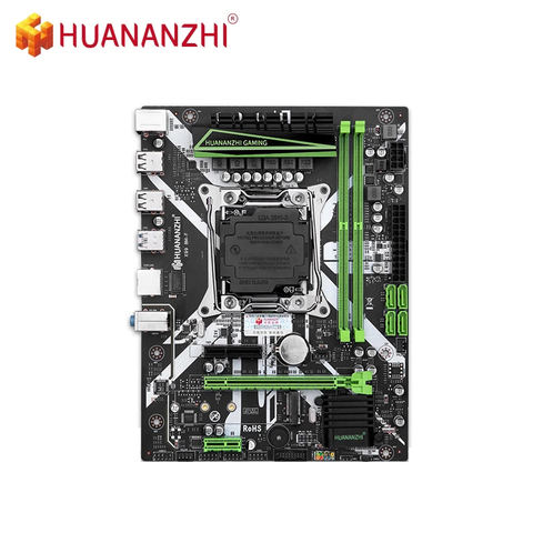 HUANANZHI X99-8M-F placa base soporte Intel XEON E5 X99 LGA2011-3 toda la serie DDR4 RECC NON-ECC memoria NVME USB3.0 SATA MATX ► Foto 1/5