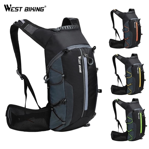 WEST ciclismo bicicleta bolsas ultraligero al aire libre de deportes mochila de los hombres transpirables mujer bicicleta senderismo bolsa de equipaje de viaje mochila ciclismo ► Foto 1/6