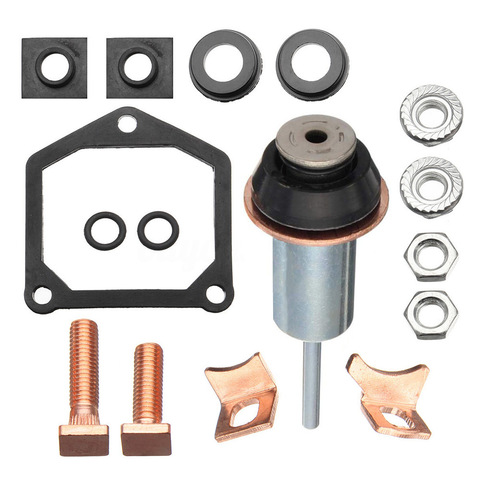 Denso-Kit de reparación de solenoide de arranque, piezas de contacto compatibles con Toyota Subaru ► Foto 1/6