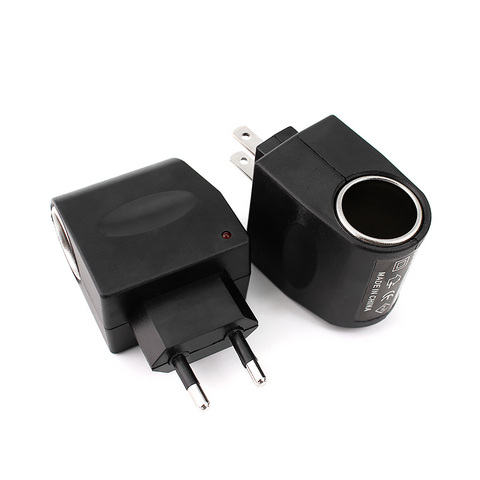 AC 220V-DC 12V 12V adaptador de encendedor de coche de 12V voltios 0.5A 1A 500MA 1000MA adaptador de encendedor de coche accesorios para automóvil ► Foto 1/6