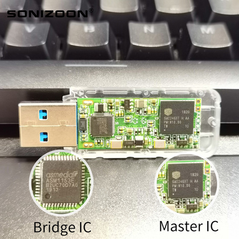 SONIZOON-unidad Flash externa PSSD 64/128/256GB, unidad FLASH portátil de estado sólido, unidad Flash de estado sólido externo, USB 3,1 ► Foto 1/6