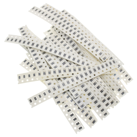 Kit de resistencia SMD 1206, Kit surtido de 1 ohm-1m ohm 1% 33valuesX 20 piezas = 660 piezas, Kit de Muestra, componentes electrónicos ► Foto 1/6