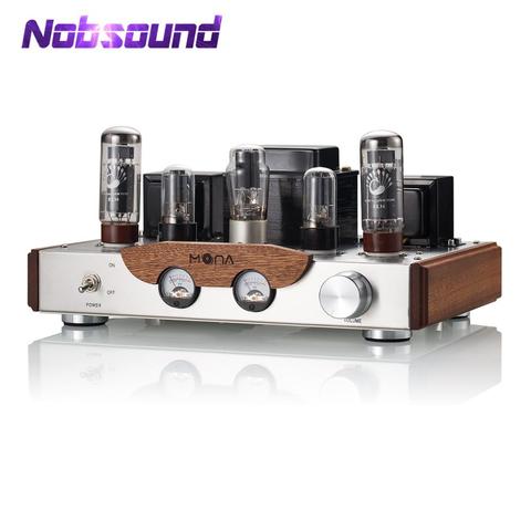 Nobsound-Amplificador de tubo EL34, novedad de 2022, Hi-Fi estéreo de extremo único, amplificador de potencia de clase A, amplificador de Panel de Metal cepillado de gama alta ► Foto 1/6