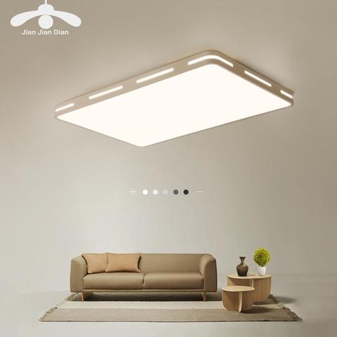 Lámpara LED moderna de techo, accesorios de decoración simples para estudio, comedor, dormitorio, sala de estar, balcón, lámpara de techo AC110v 220v ► Foto 1/6