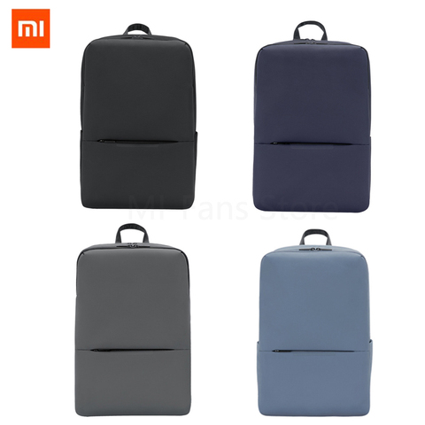 Mochila De Negocios Original Xiaomi Mi Classic 2 Generation, bolsa de hombro para ordenador portátil de 15,6 pulgadas y nivel 4, resistente al agua, para exteriores ► Foto 1/6