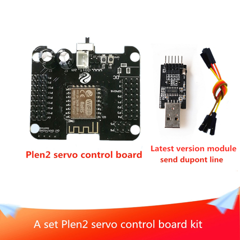 Juego de placa de Control de servocontrol para Robot, Kit de controlador inalámbrico de 18DOF ViVi, Mini Robot humanoide RC educativo, piezas de Robot DIY ► Foto 1/6