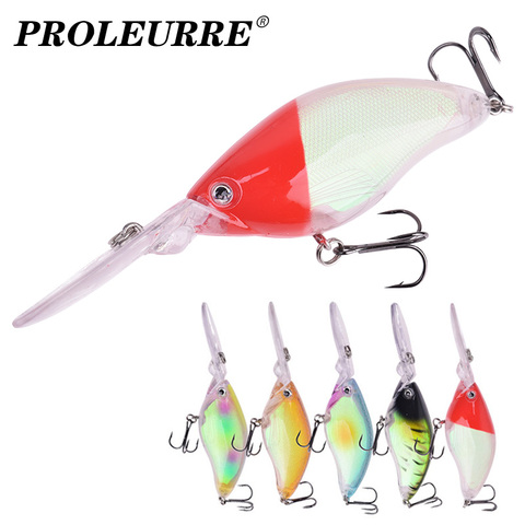 Señuelos tipo Crank para pesca, cebo duro Artificial para lubinas, aparejos de Lucio, Wobbler, gran pececillo, 11cm, 18g, 1 Uds. ► Foto 1/6