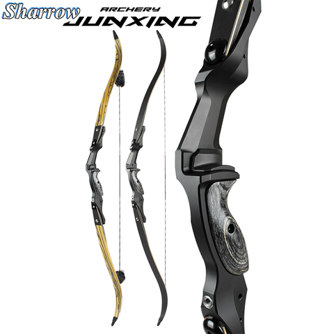 Arco de caza recurvo de 61 pulgadas, accesorio para competición de tiro con arco con extremidades de HOYT, búhos, JUNXING, importada americana, Gordon ILF ► Foto 1/6