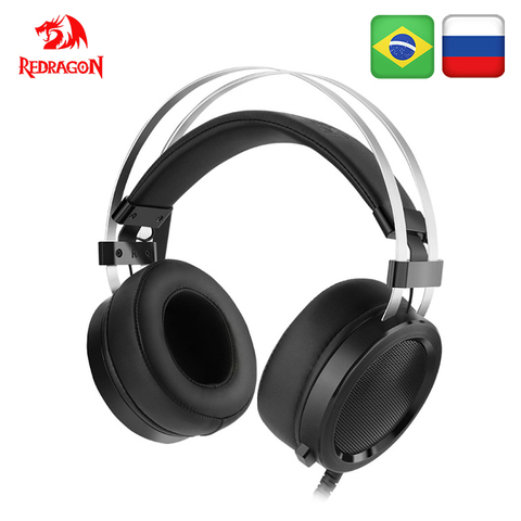 Redragon SCYLLA H901 Auriculares Gamer Surround Pro Wired Auriculares estéreo con micrófono para PC PS4 ► Foto 1/6