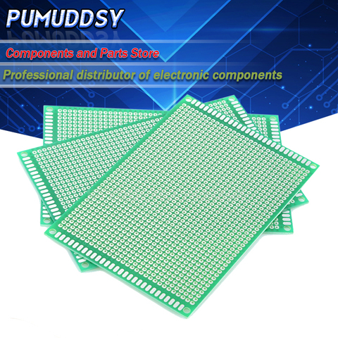 2 piezas de doble cara prototipo PCB 9*15cm diy placa de circuito impreso Universal 9*15 ► Foto 1/2