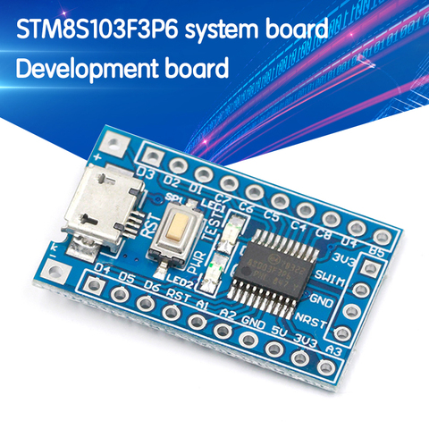 Placa de sistema STM8S103F3P6, placa de desarrollo STM8S STM8, placa de núcleo mínimo ► Foto 1/6