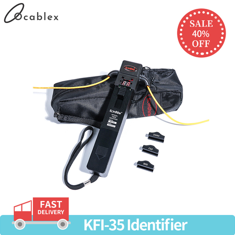 KomShine-Identificador de fibra en vivo para KFI-35, identificador de fibra óptica con una tecla de operación igual a NOYES OFI400C, promoción ► Foto 1/6