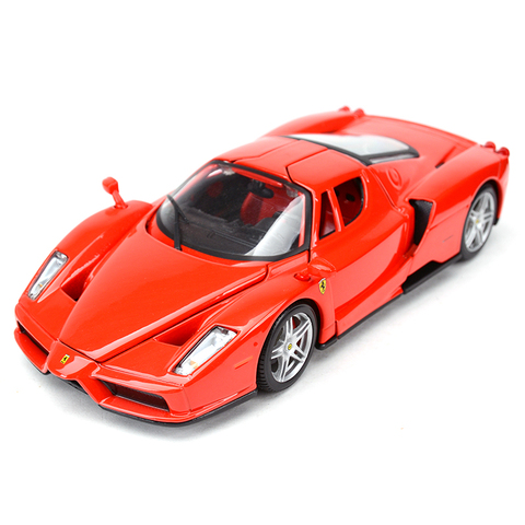 Bburago-coche deportivo Ferrari Enzo escala 1:24, vehículo estático fundido a presión, modelo coleccionable ► Foto 1/5