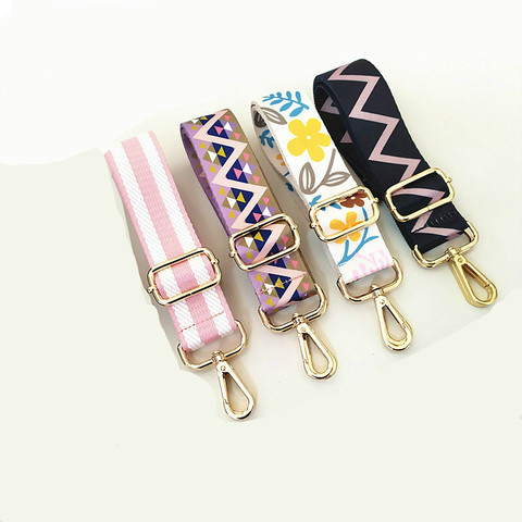 Obag Diy bolso correa para las mujeres hombro bolsa de suspensión de correa de accesorios ajustable bolso de mano multicolor correas decorativo ► Foto 1/6