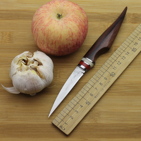 Plato de acero damasco VG10 para Chef profesional, cuchillo multifuncional para tallado de cocina, hecho a mano ► Foto 1/6