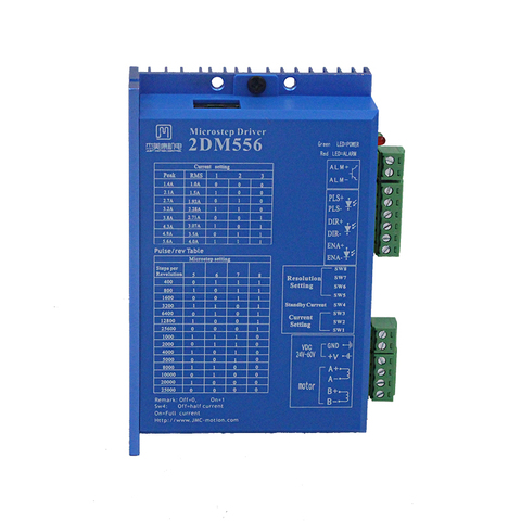 Leadshine-controlador de motor paso a paso de 2 fases, 32 bits, DSP DC36V 5.6A JMC, DM556 ► Foto 1/4