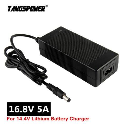 Cargador de batería de litio para 4S, 16,8 V, 5A, 14,4 V, 14,8 V, cargador de baterías de polímero, enchufe de UE/EE. UU./ru/AU, Conector de CC de 5,5x2,1mm ► Foto 1/6