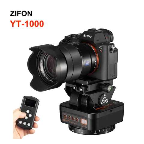 ZIFON-YT-1000 con cabeza panorámica giratoria automática, estabilizador de la cabeza para cámara de teléfono inteligente ► Foto 1/6
