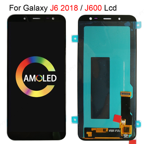 Pantalla lcd TFT y AMOLED para móvil, montaje de digitalizador con pantalla táctil, color negro, para SAMSUNG Galaxy J6 2022, J600F, J600F/DS, J600G/DS ► Foto 1/4