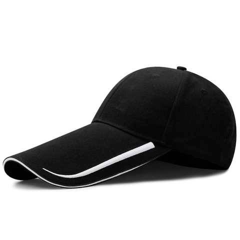 Sombrero de pesca con visera grande para hombre, gorra de béisbol con visera grande de 14cm, informal, de talla grande, 55-60cm, 60-65cm ► Foto 1/6