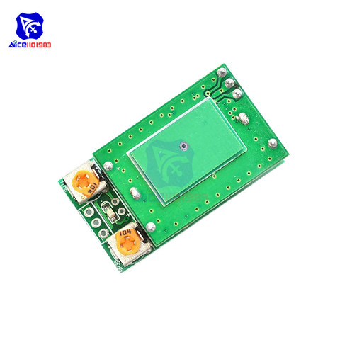 DC 5 V 5,8G 5,8 GHz microondas Sensor interruptor módulo SM Waveband detección 12 m HFS-DC06 sin interferencias ► Foto 1/2