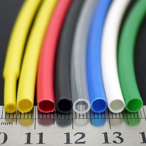 Tubo adhesivo retráctil de doble pared forrado con pegamento grueso, envoltura de Cable impermeable, 1M, 3,2mm de diámetro, PE, relación 3:1 ► Foto 1/3