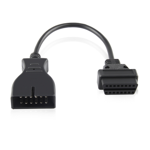 Gran oferta 2022 OBD más reciente 2 OBD2 conector para GM 12 Pin adaptador para 16Pin Cable de diagnóstico GM 12Pin para vehículos GM envío gratis ► Foto 1/6