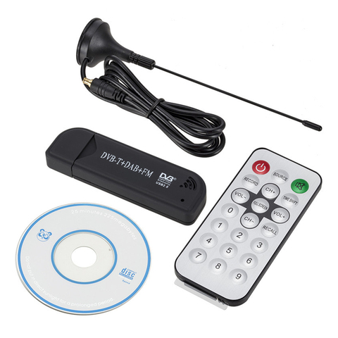 RTL SDR USB 2,0 Software FM Radio dvb-t RTL2832U + FC0012 SDR Digital TV receptor Stick ► Foto 1/6