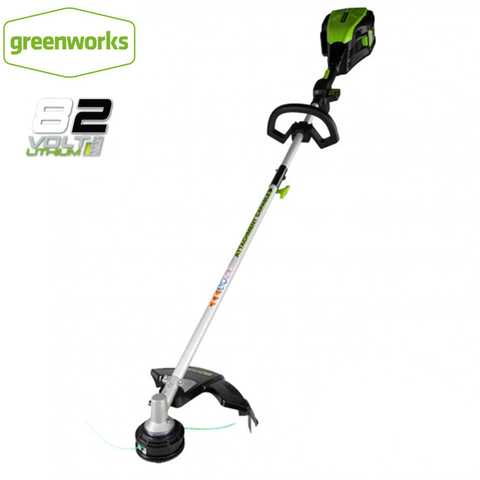 Nueva llegada greenwork 82V 16 pulgadas inalámbrico sin escobillas de montaje superior de cuerda recortadora de hierba herramienta solo retorno gratis ► Foto 1/5