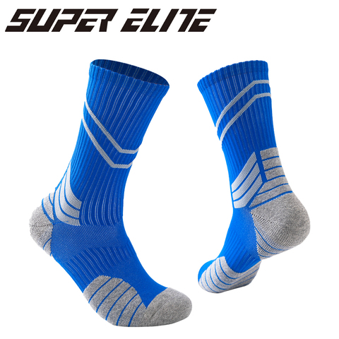 Calcetines de ciclismo profesionales Elite para hombre, medias más gruesas, absorbentes para el sudor, para baloncesto, calcetines deportivos, calcetines para montar en monopatín ► Foto 1/6