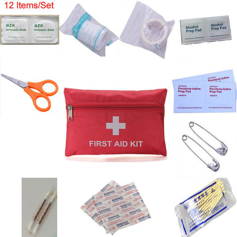 Kit de primeros auxilios portátil resistente al agua al aire libre para personas o familiares para tratamiento médico de supervivencia de emergencia en viajes de Camping o senderismo ► Foto 1/5