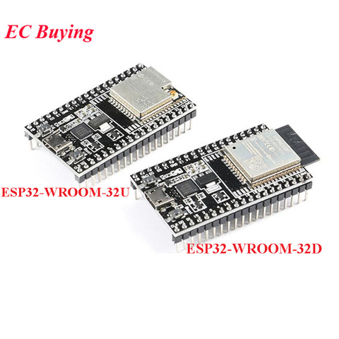 ESP32-DevKitC Placa de núcleo ESP32 Placa de desarrollo ESP32-WROOM-32D ESP32-WROOM-32U Flash 4MB 5V/9V 9V módulo WiFi inalámbrico ► Foto 1/6