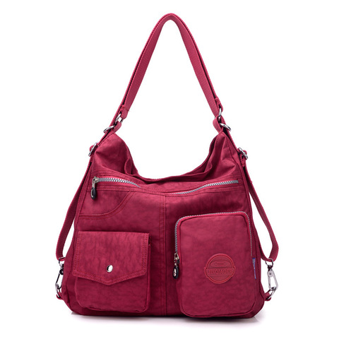 Bolso impermeable para mujer, bandolera doble de diseñador, de nailon de alta calidad, novedad de 2022 ► Foto 1/6