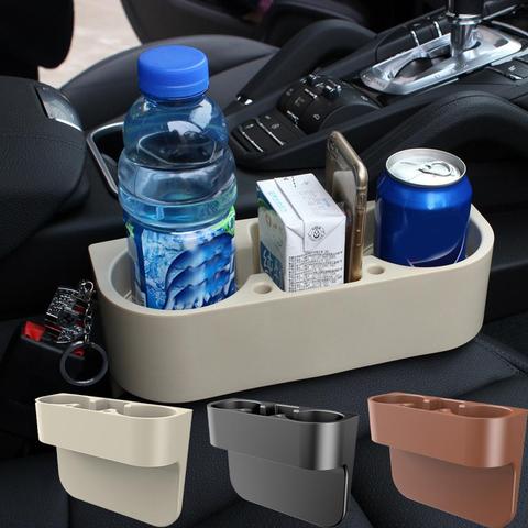 Soporte Universal de bebidas para asiento de coche, organizador de almacenamiento de botellas de teléfono, cesta de bebidas para camión, SUV, barco, RV, Tractor ► Foto 1/6